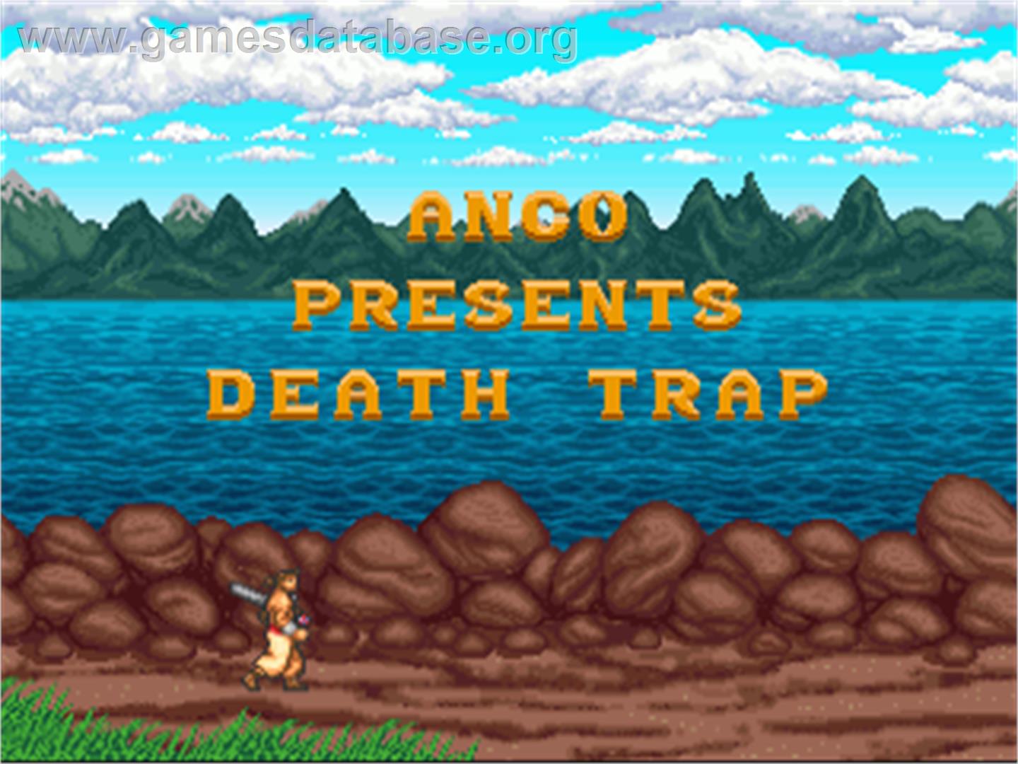 Death Trap - Commodore Amiga - Artwork - Title Screen