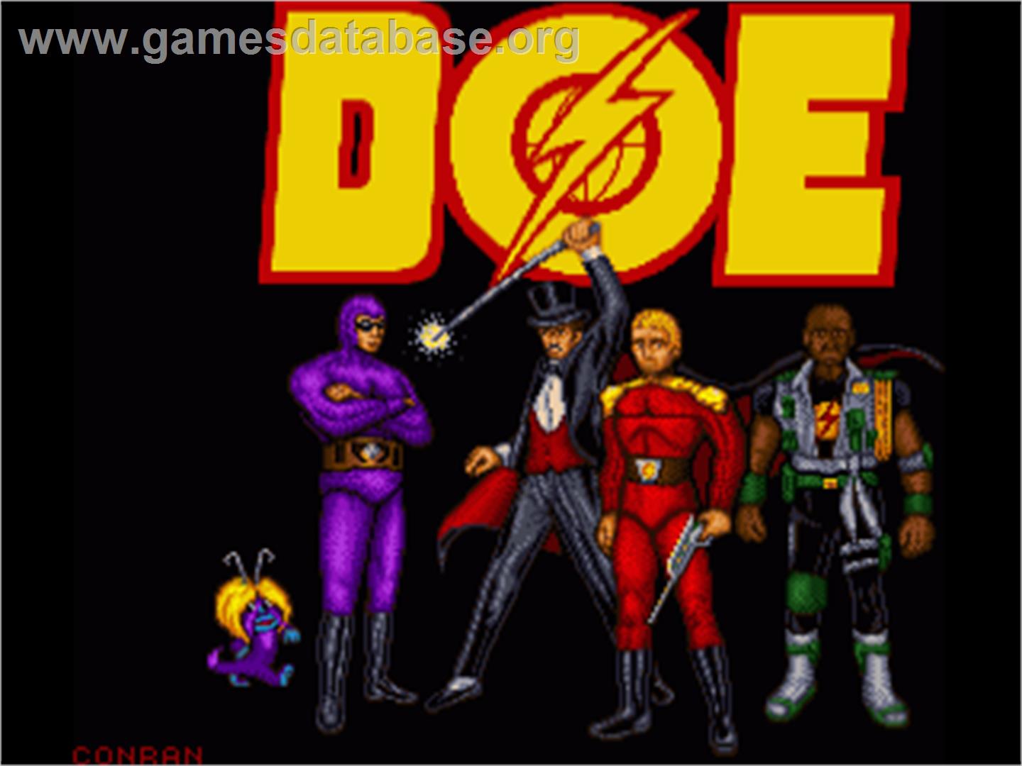 Defenders of the Earth - Commodore Amiga - Artwork - Title Screen