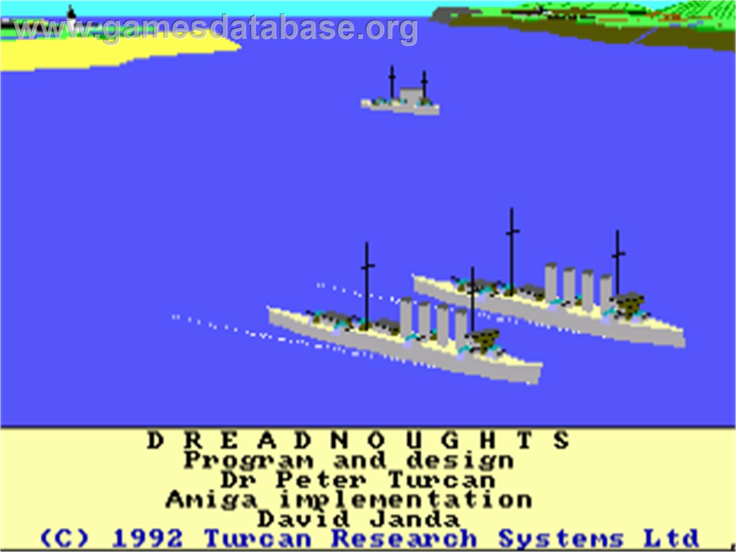 Dreadnoughts - Commodore Amiga - Artwork - Title Screen