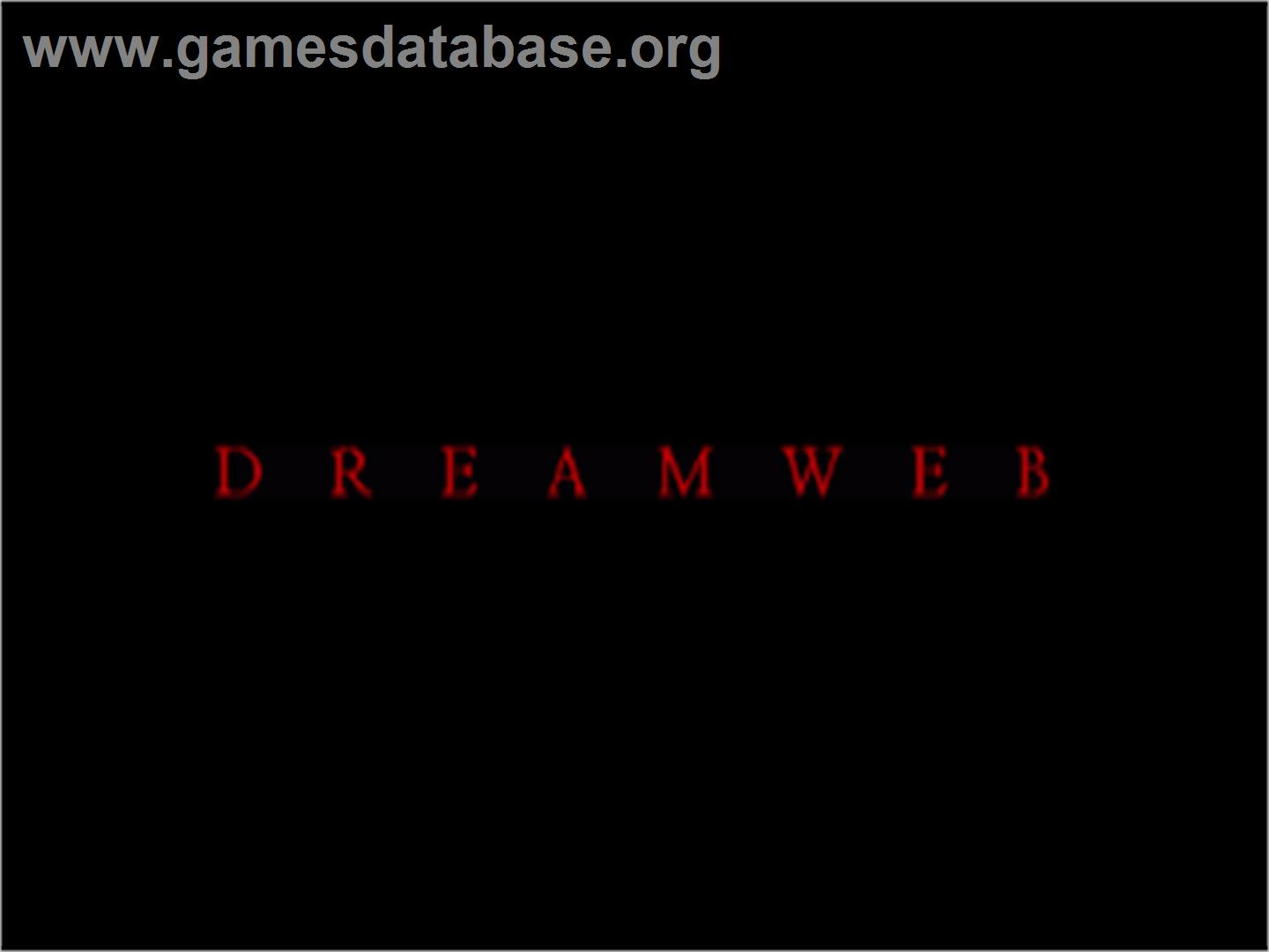DreamWeb - Commodore Amiga - Artwork - Title Screen
