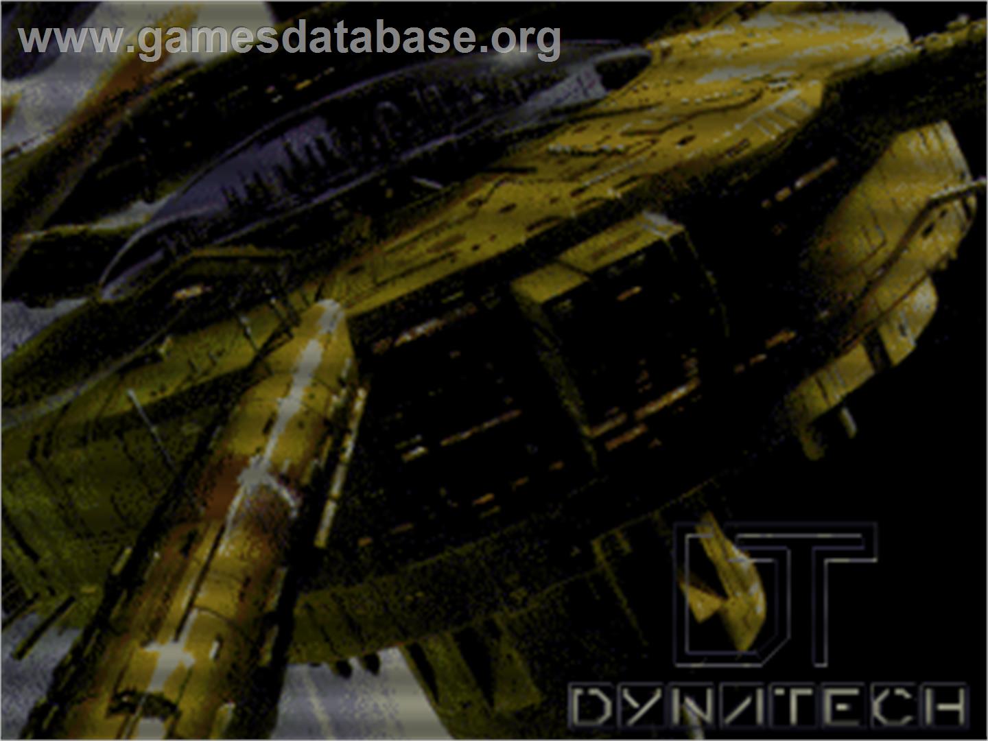 Dynatech - Commodore Amiga - Artwork - Title Screen