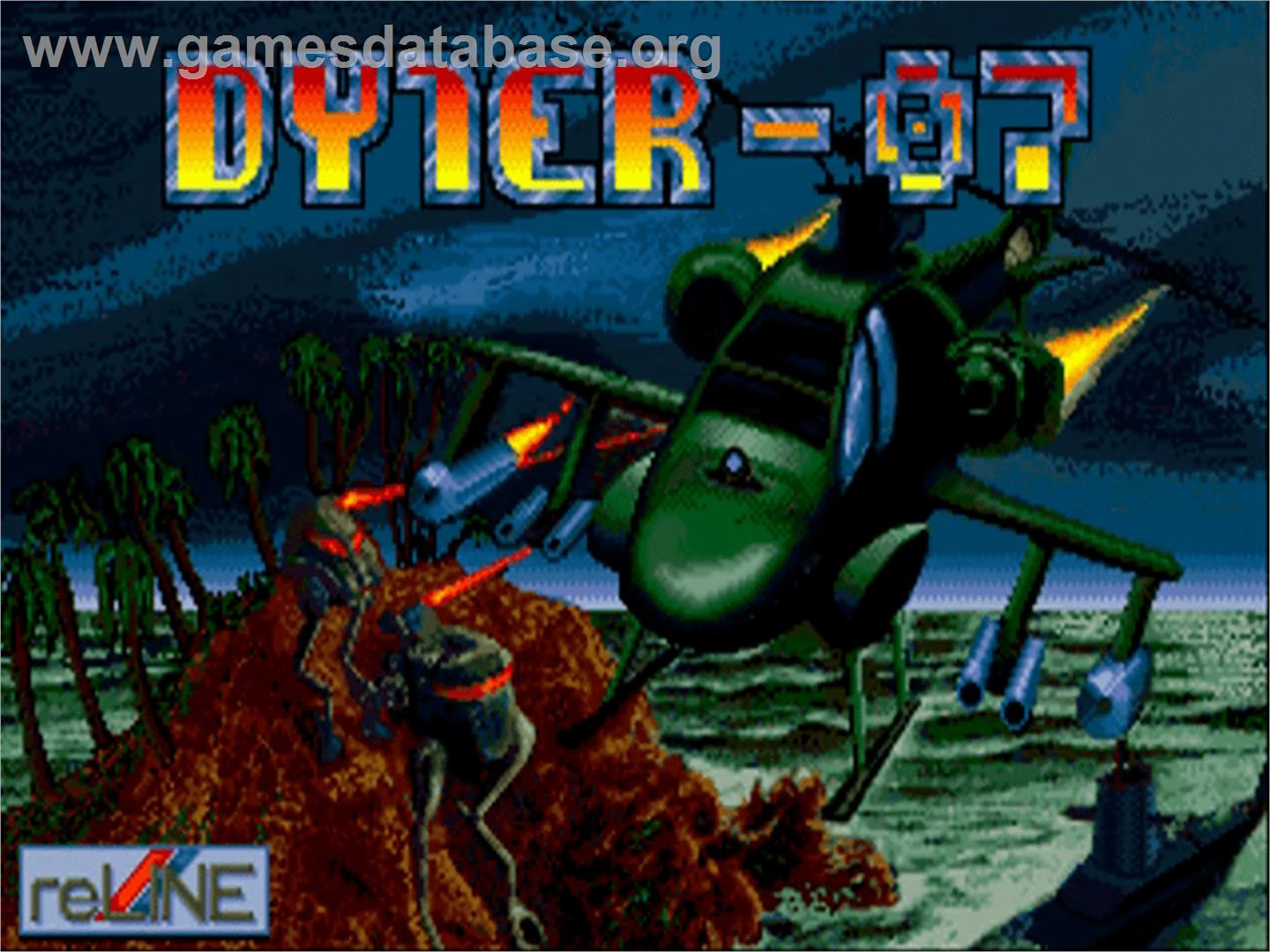 Dyter-07 - Commodore Amiga - Artwork - Title Screen