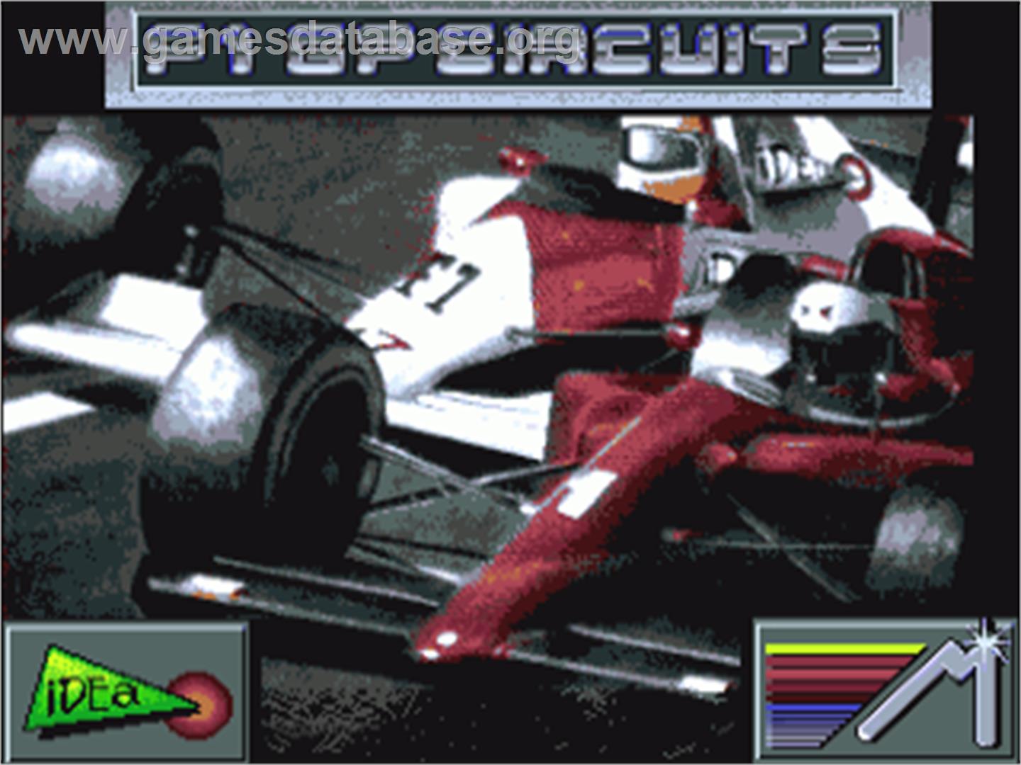 F1 Gp Circuits - Commodore Amiga - Artwork - Title Screen