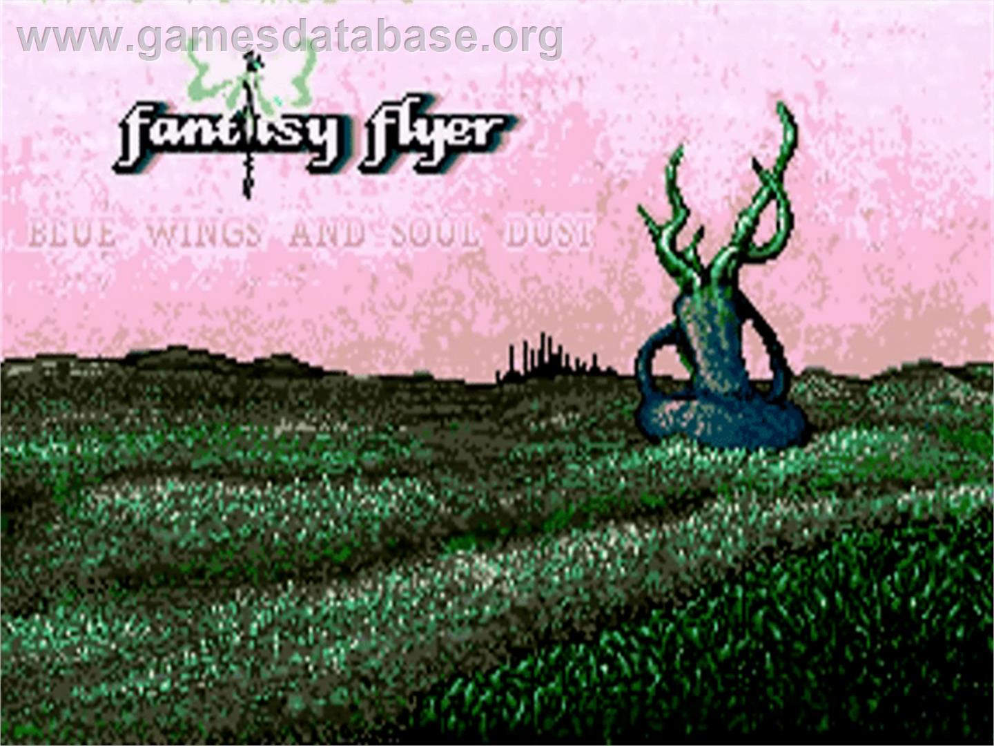 Fantasy Flyer - Commodore Amiga - Artwork - Title Screen