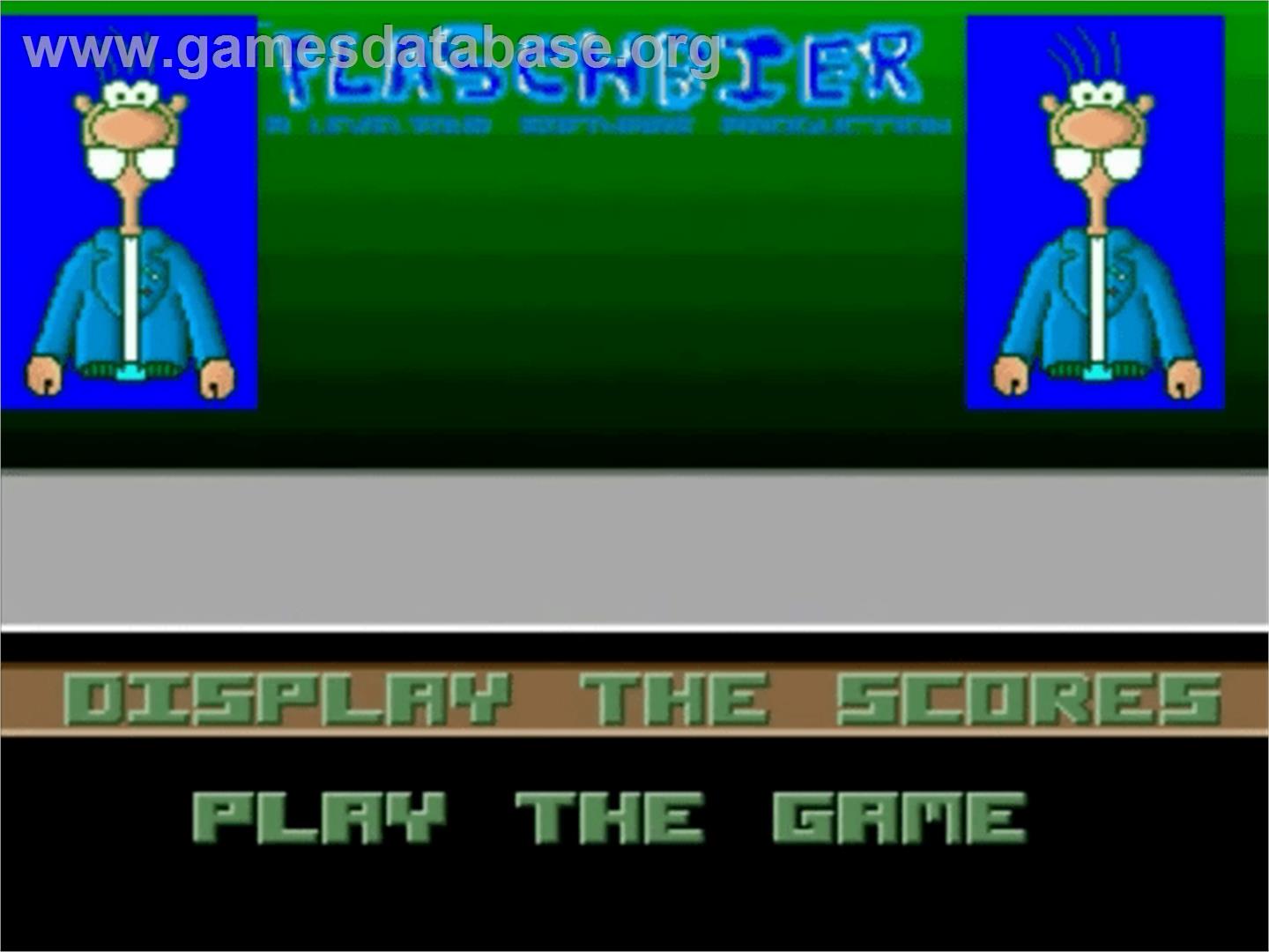 Flaschbier - Commodore Amiga - Artwork - Title Screen
