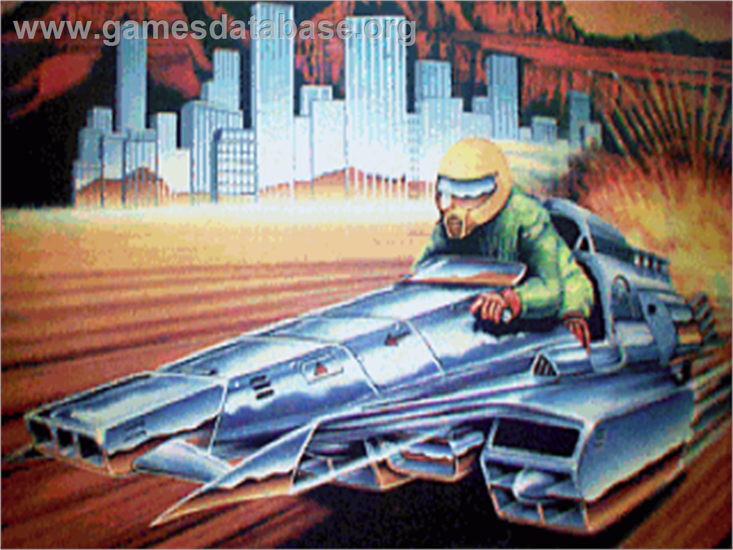 Future Bike Simulator - Commodore Amiga - Artwork - Title Screen