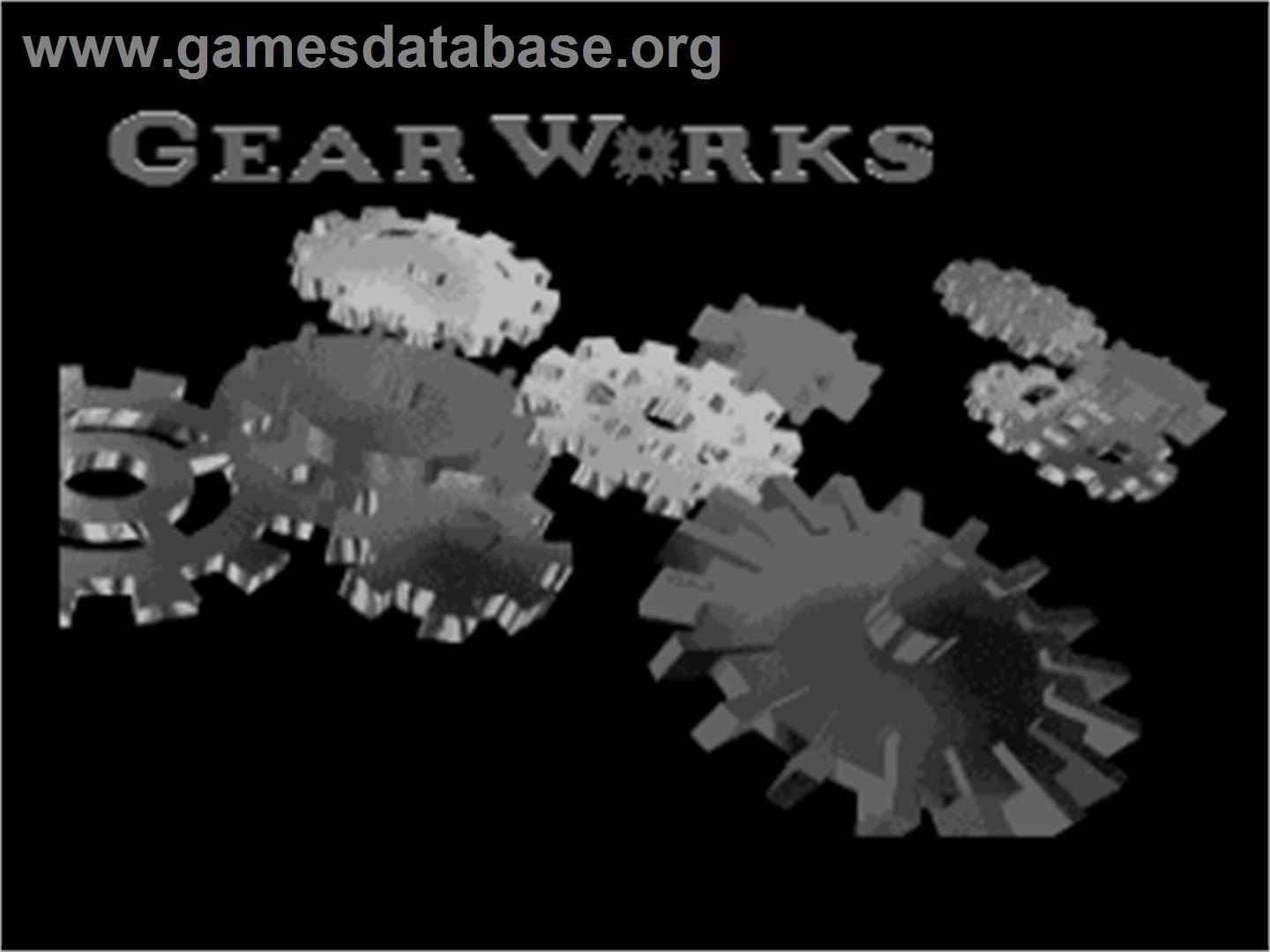 Gear Works - Commodore Amiga - Artwork - Title Screen