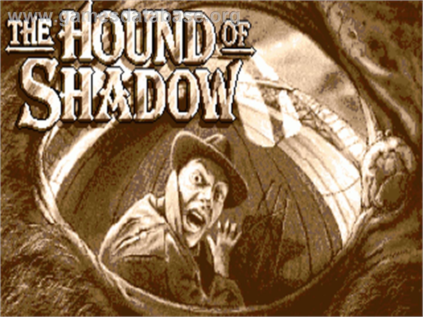 Hound of Shadow - Commodore Amiga - Artwork - Title Screen