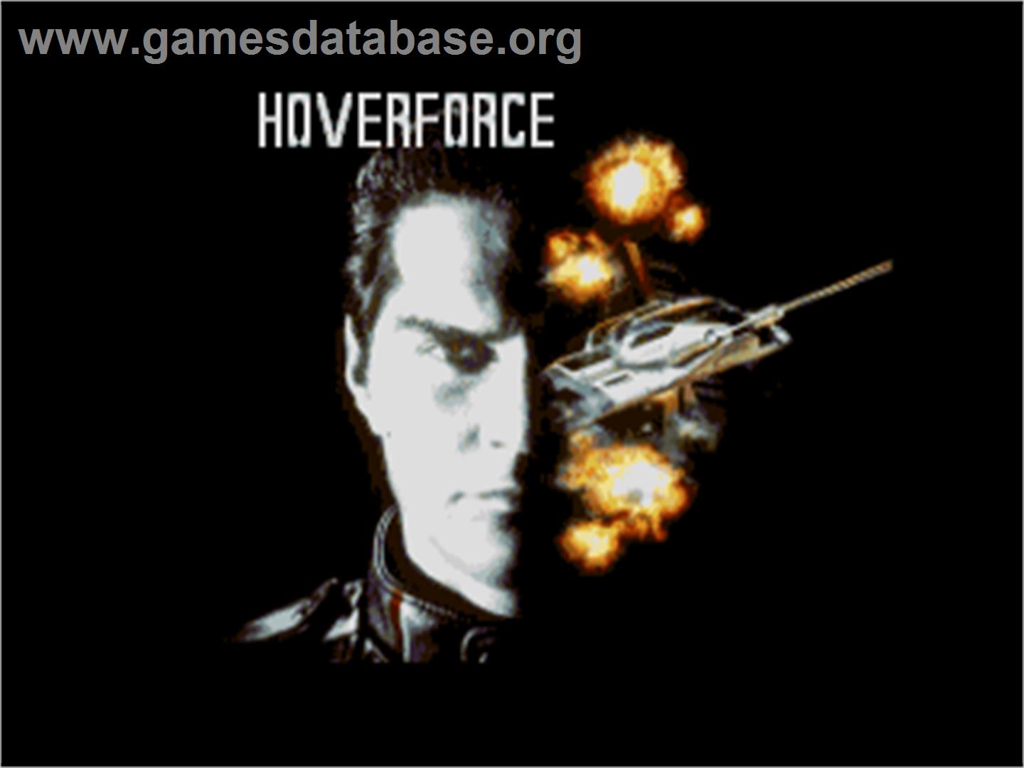 Hover Force - Commodore Amiga - Artwork - Title Screen
