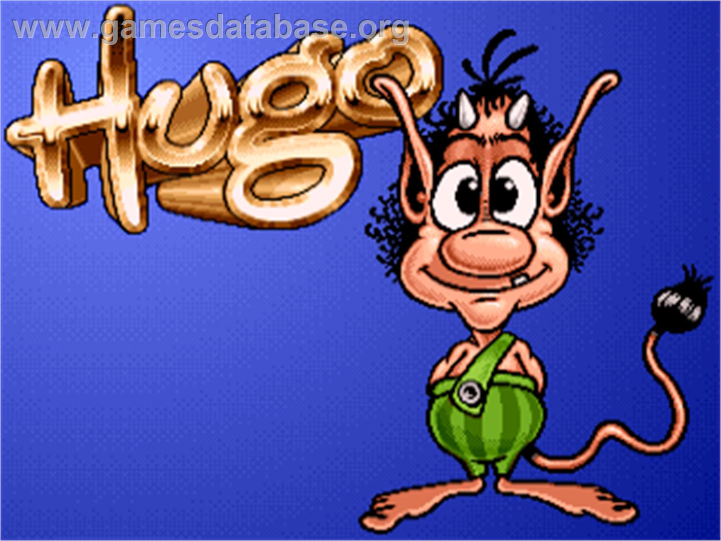Hugo - Commodore Amiga - Artwork - Title Screen