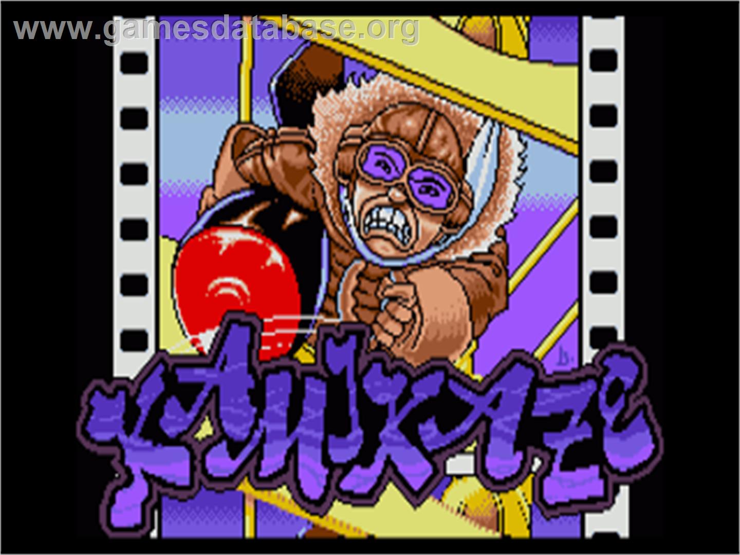 Kamikaze - Commodore Amiga - Artwork - Title Screen
