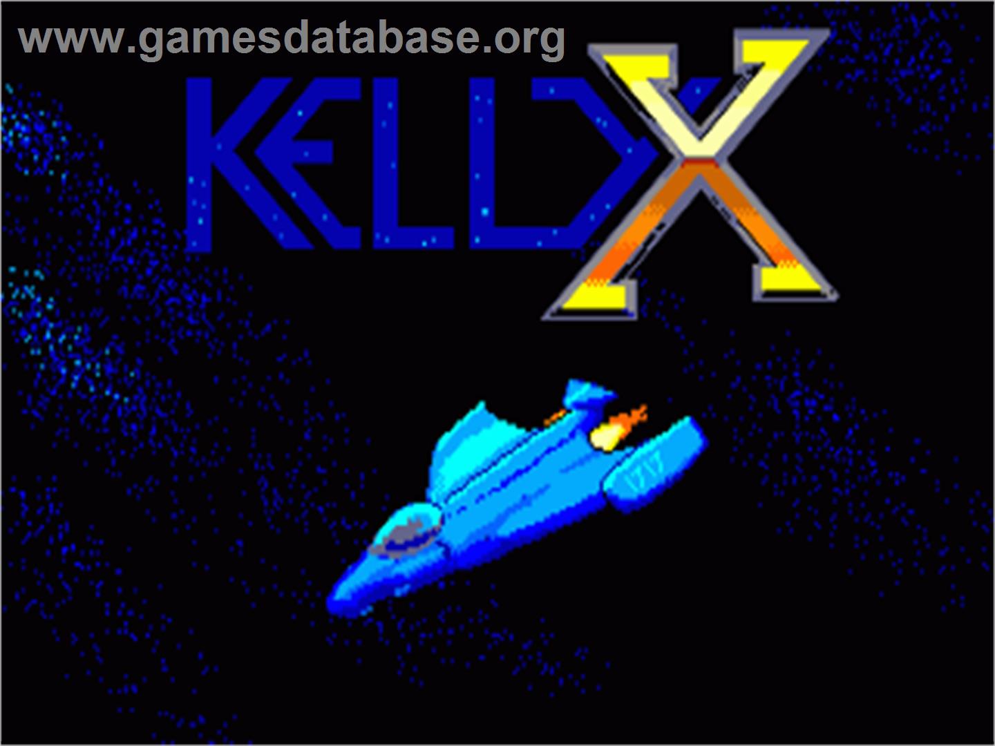 Kelly X - Commodore Amiga - Artwork - Title Screen