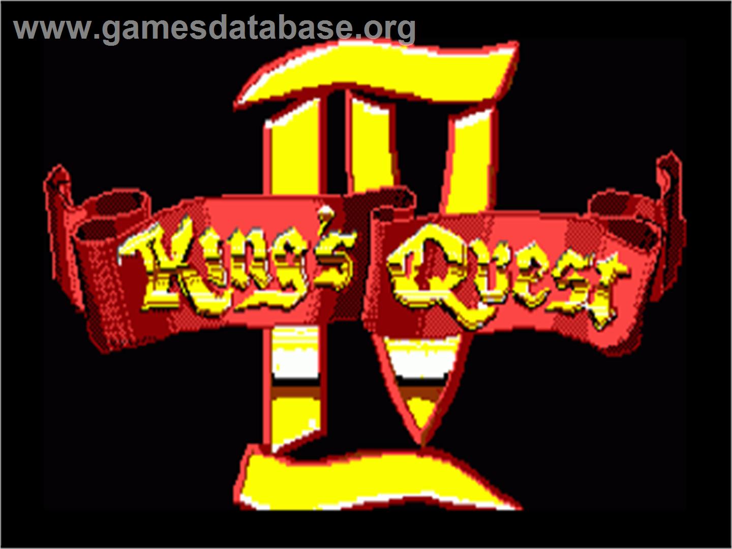 King's Quest IV: The Perils of Rosella - Commodore Amiga - Artwork - Title Screen