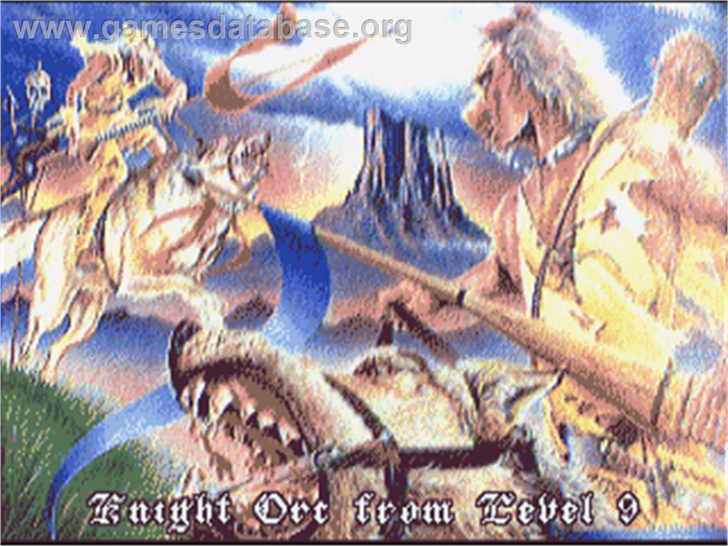 Knight Orc - Commodore Amiga - Artwork - Title Screen
