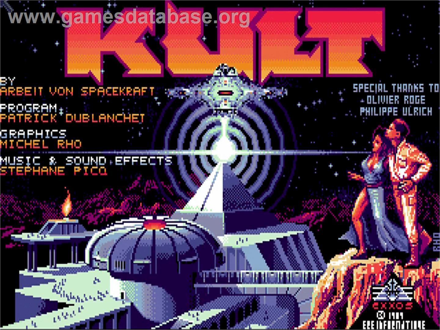 Kult - Commodore Amiga - Artwork - Title Screen