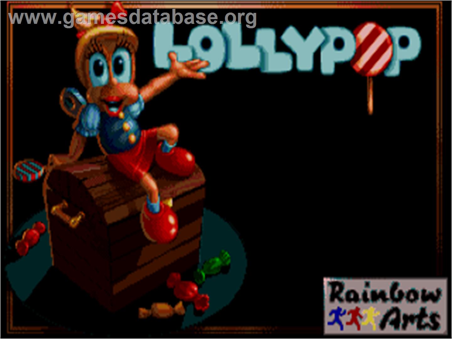 Lollypop - Commodore Amiga - Artwork - Title Screen