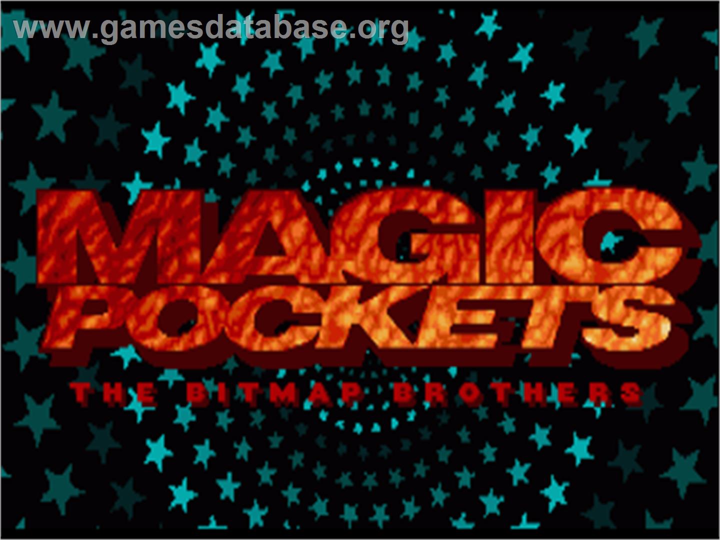 Magic Pockets - Commodore Amiga - Artwork - Title Screen
