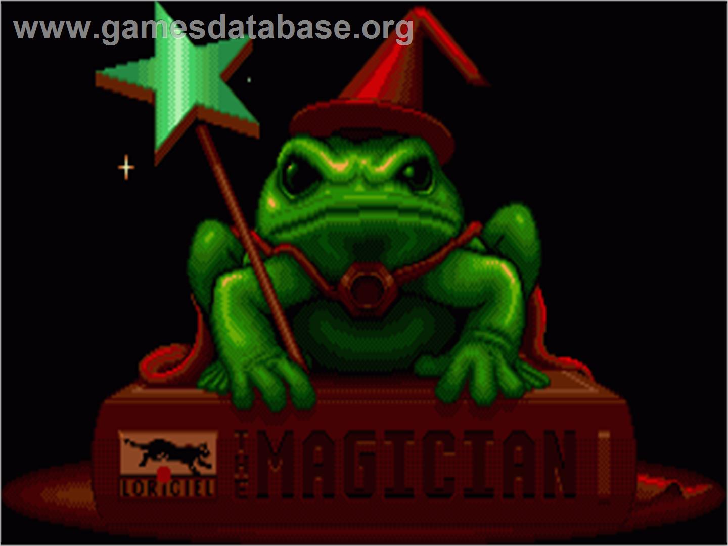Magician - Commodore Amiga - Artwork - Title Screen