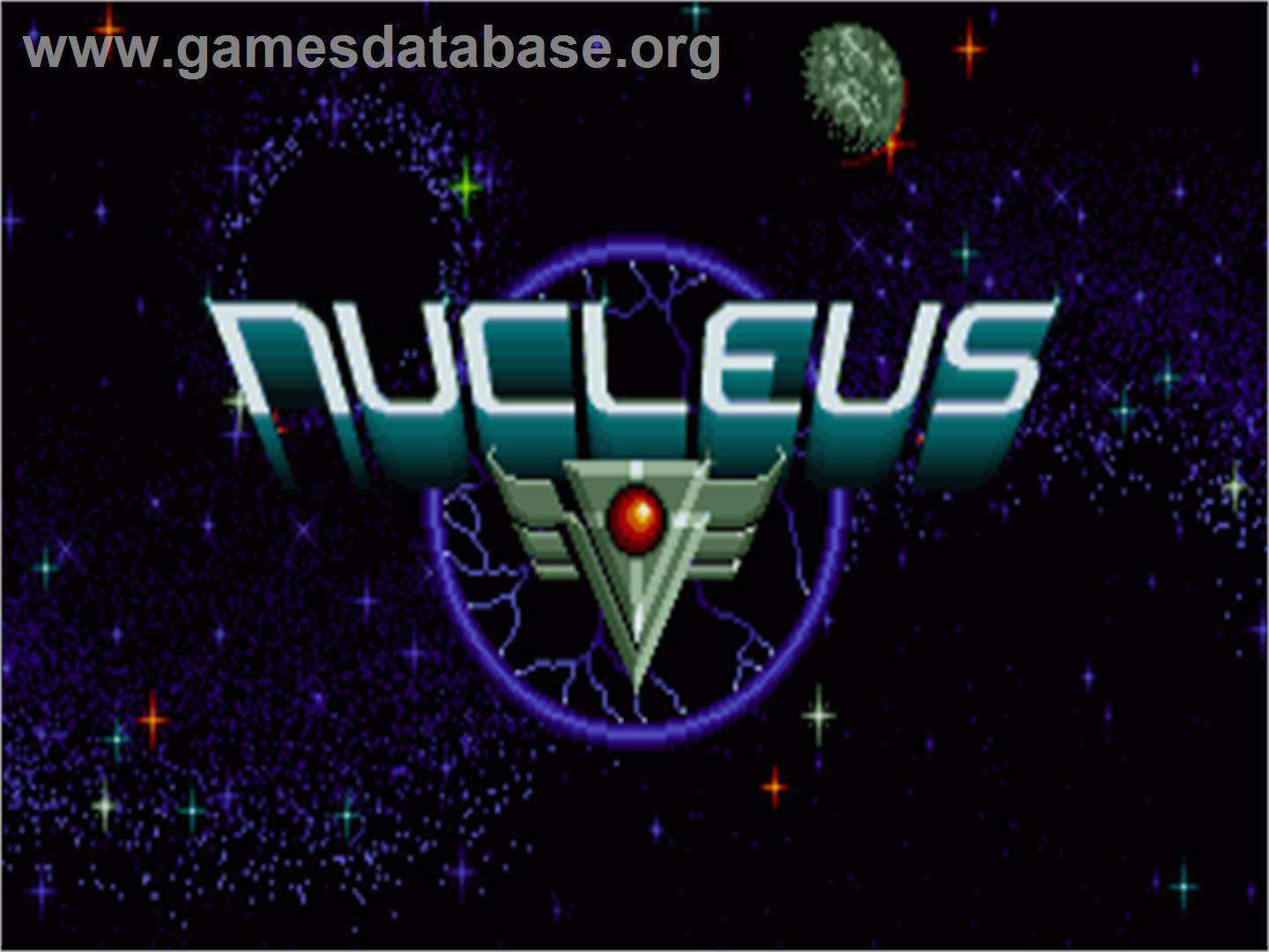 Nucleus - Commodore Amiga - Artwork - Title Screen