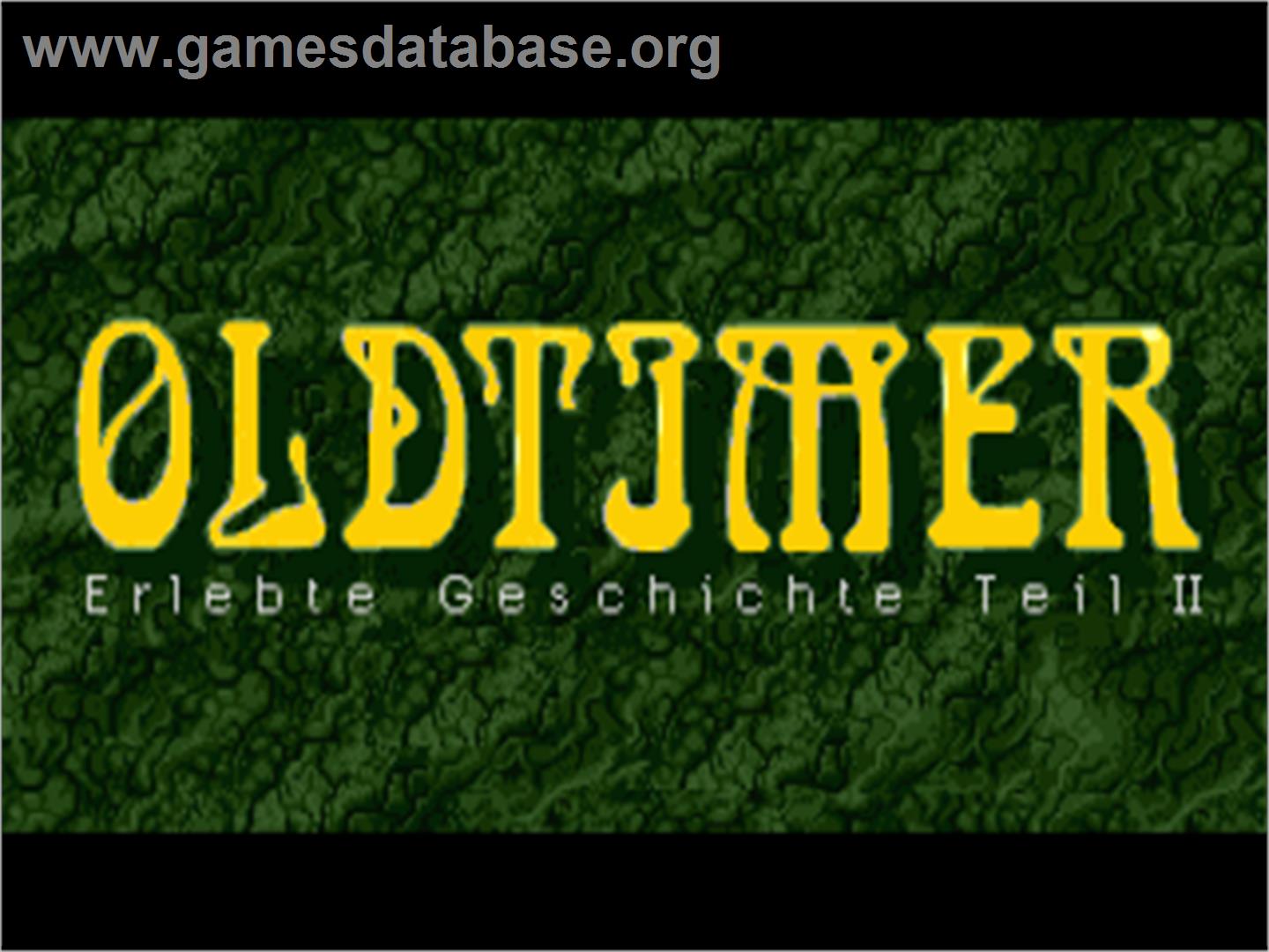 Oldtimer - Erlebte Geschichte Teil 2 - Commodore Amiga - Artwork - Title Screen