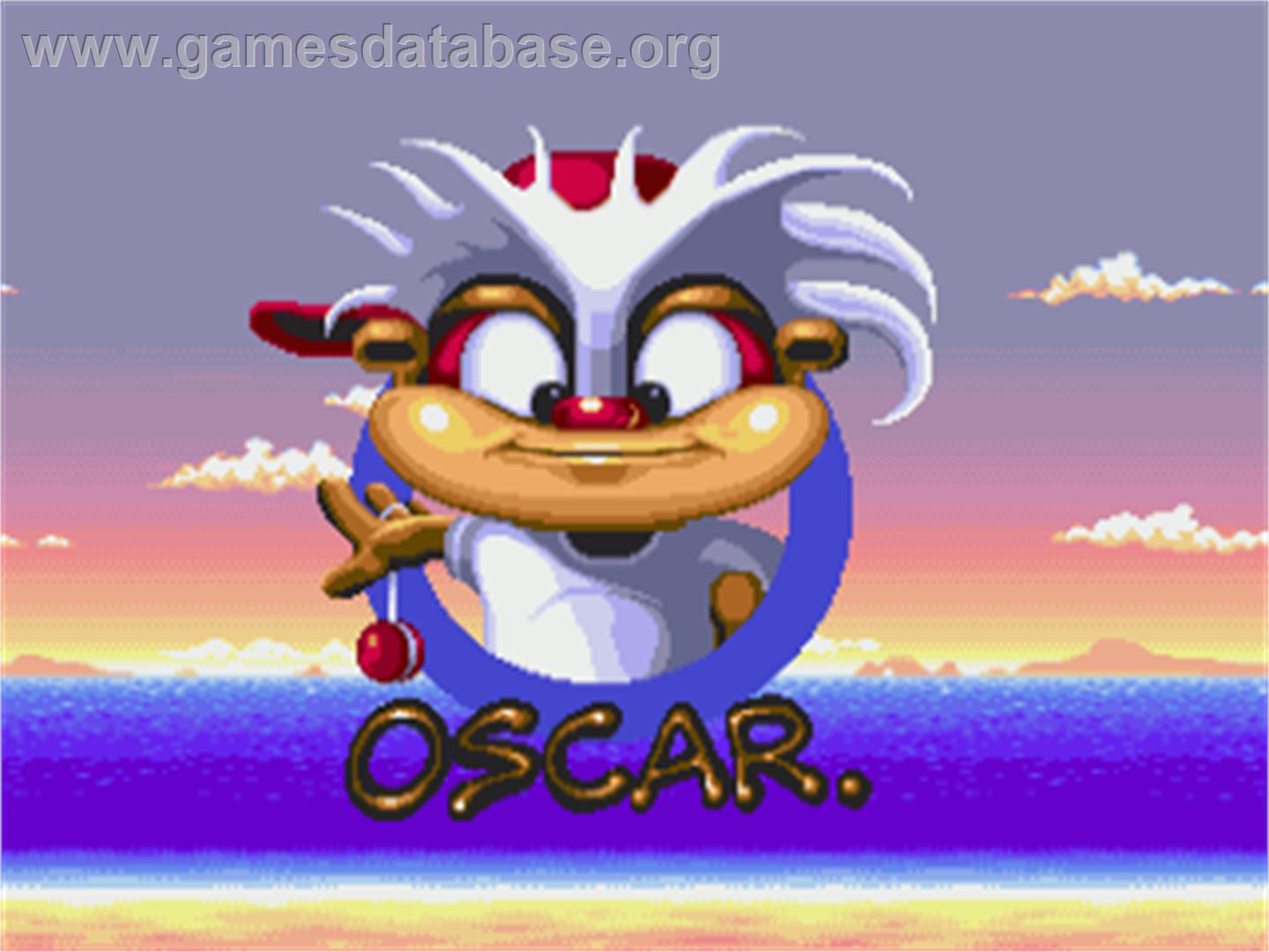 Oscar - Commodore Amiga - Artwork - Title Screen