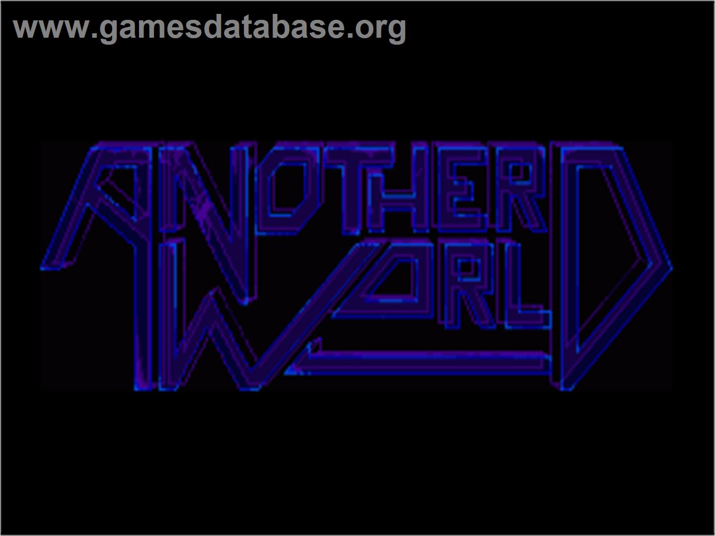 Out of This World - Commodore Amiga - Artwork - Title Screen