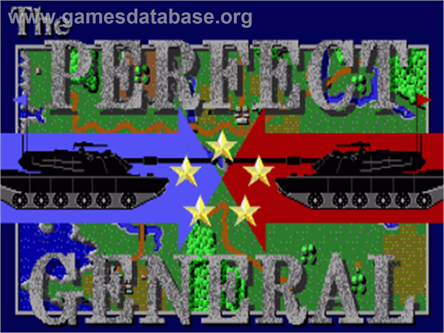Perfect General - Commodore Amiga - Artwork - Title Screen