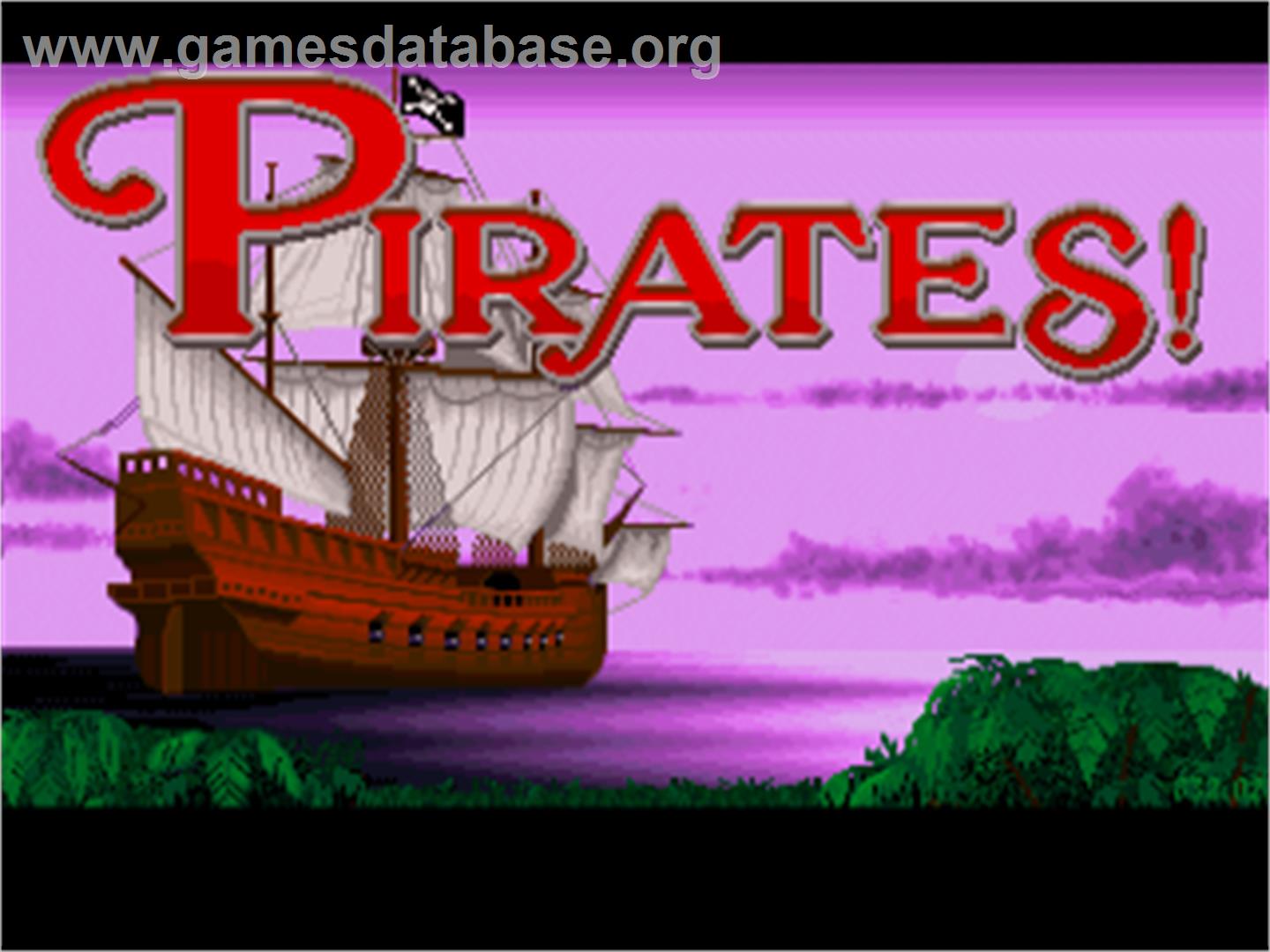 Pirates! - Commodore Amiga - Artwork - Title Screen