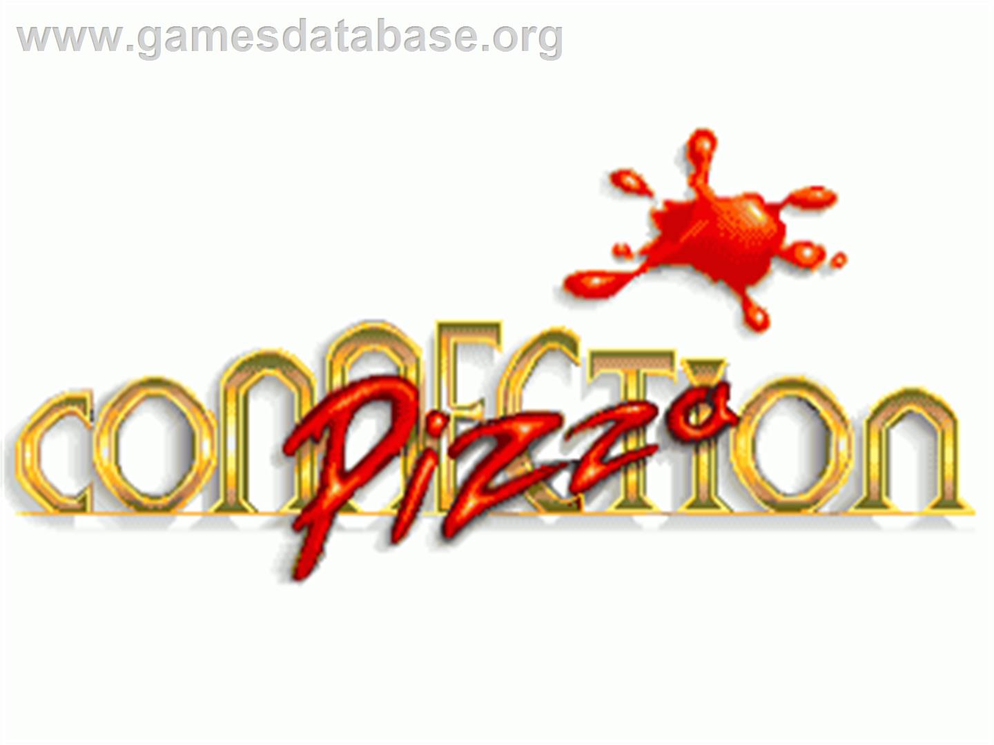 Pizza Connection - Commodore Amiga - Artwork - Title Screen