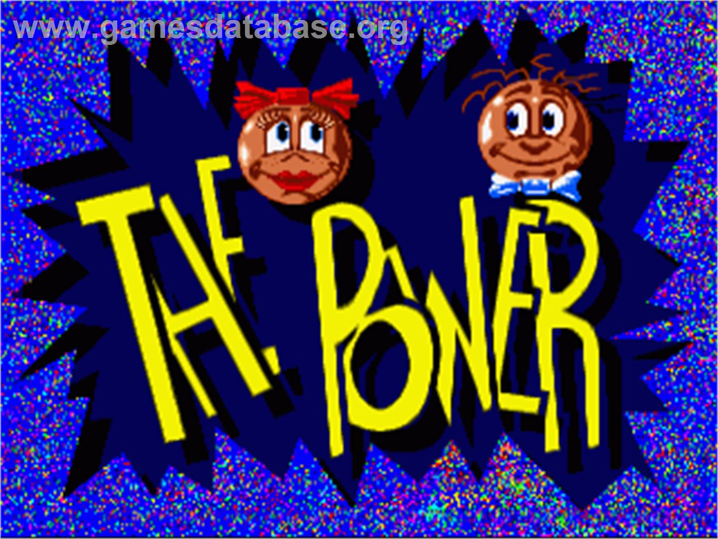 Power, The - Commodore Amiga - Artwork - Title Screen