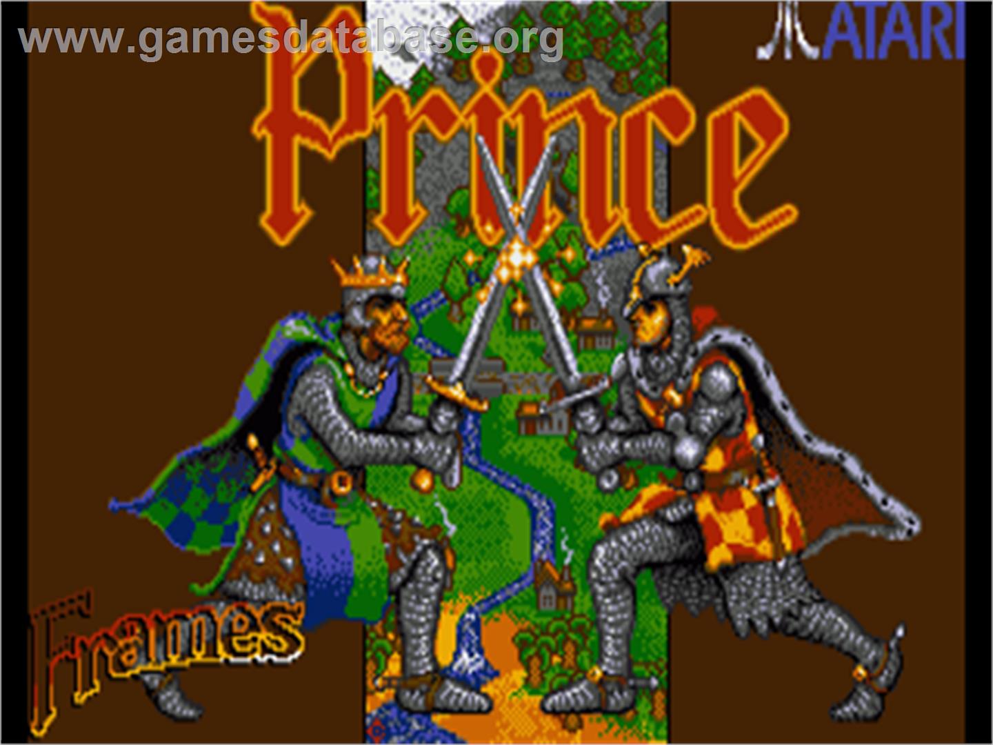 Prince - Commodore Amiga - Artwork - Title Screen