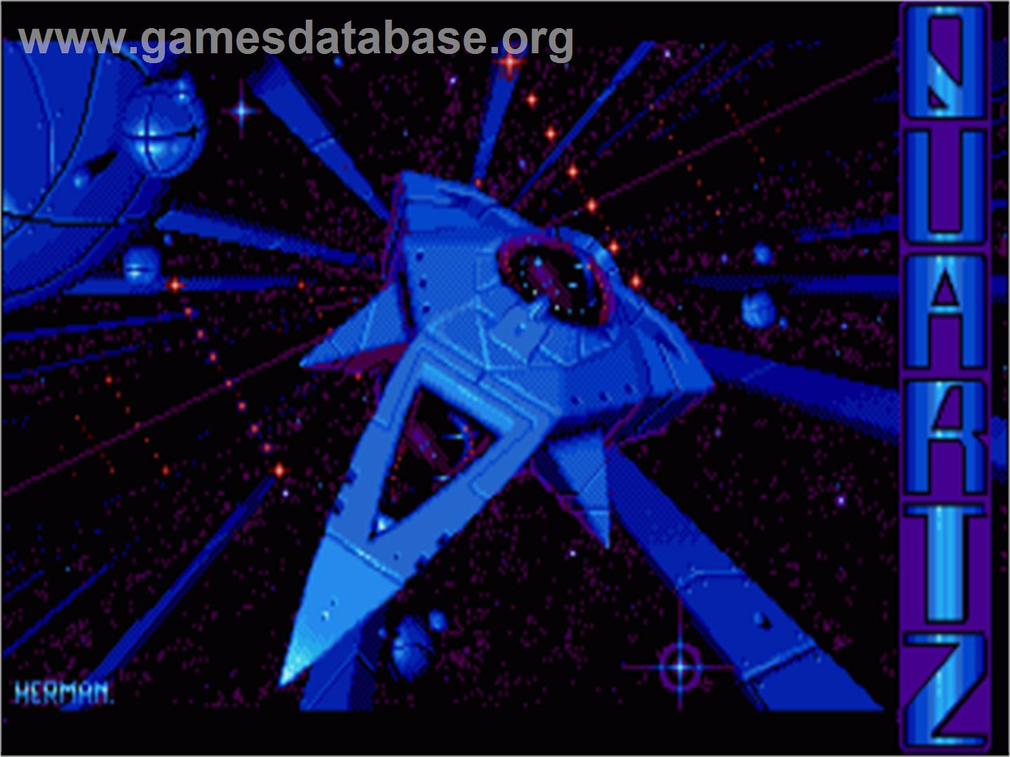 Quartz - Commodore Amiga - Artwork - Title Screen