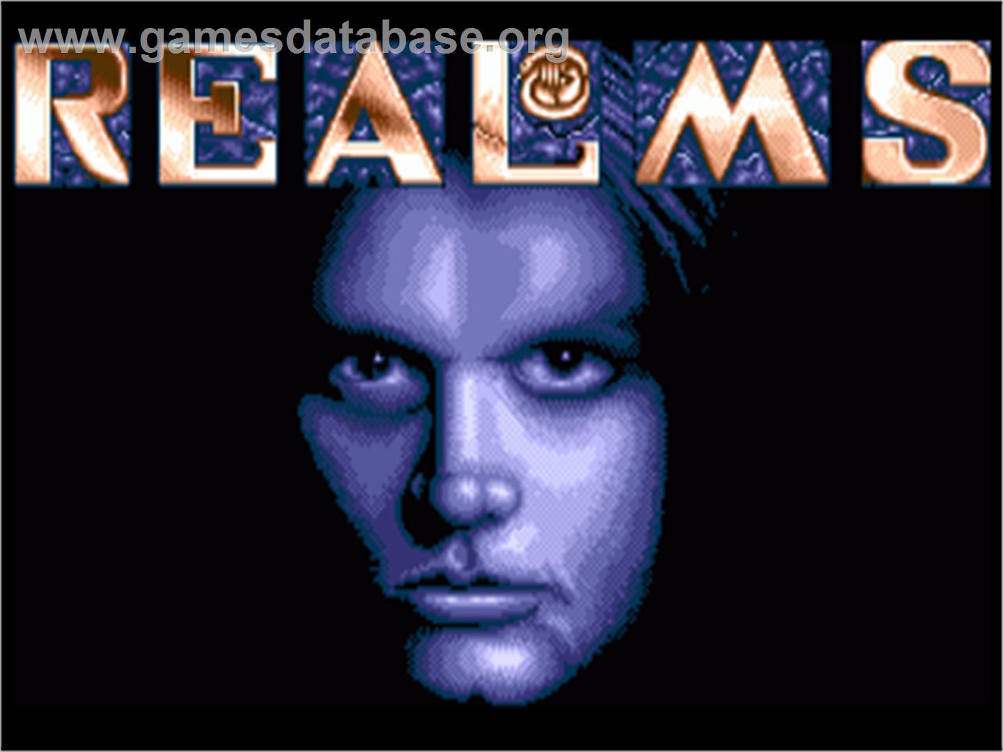 Realms - Commodore Amiga - Artwork - Title Screen