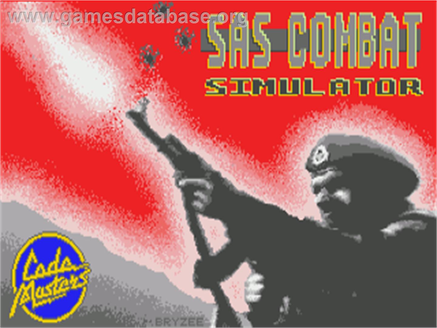 SAS Combat Simulator - Commodore Amiga - Artwork - Title Screen