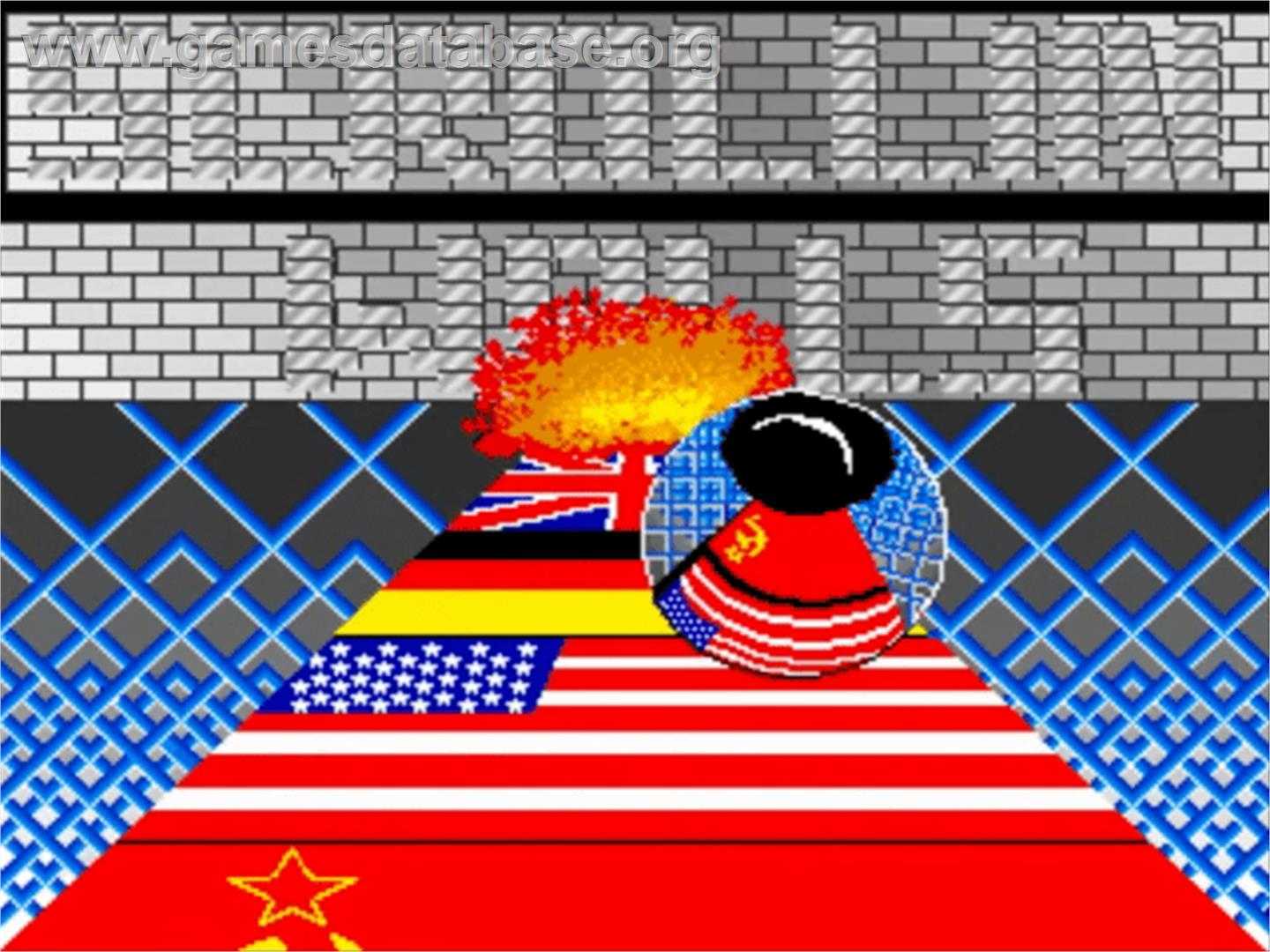 Scrolling Walls - Commodore Amiga - Artwork - Title Screen