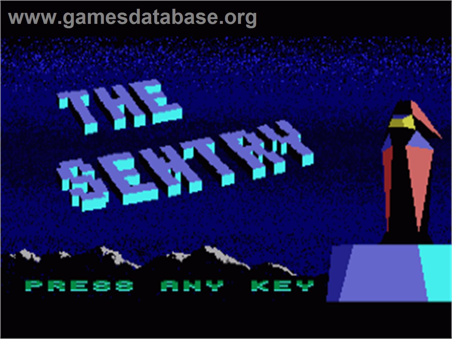 Sentinel, The - Commodore Amiga - Artwork - Title Screen