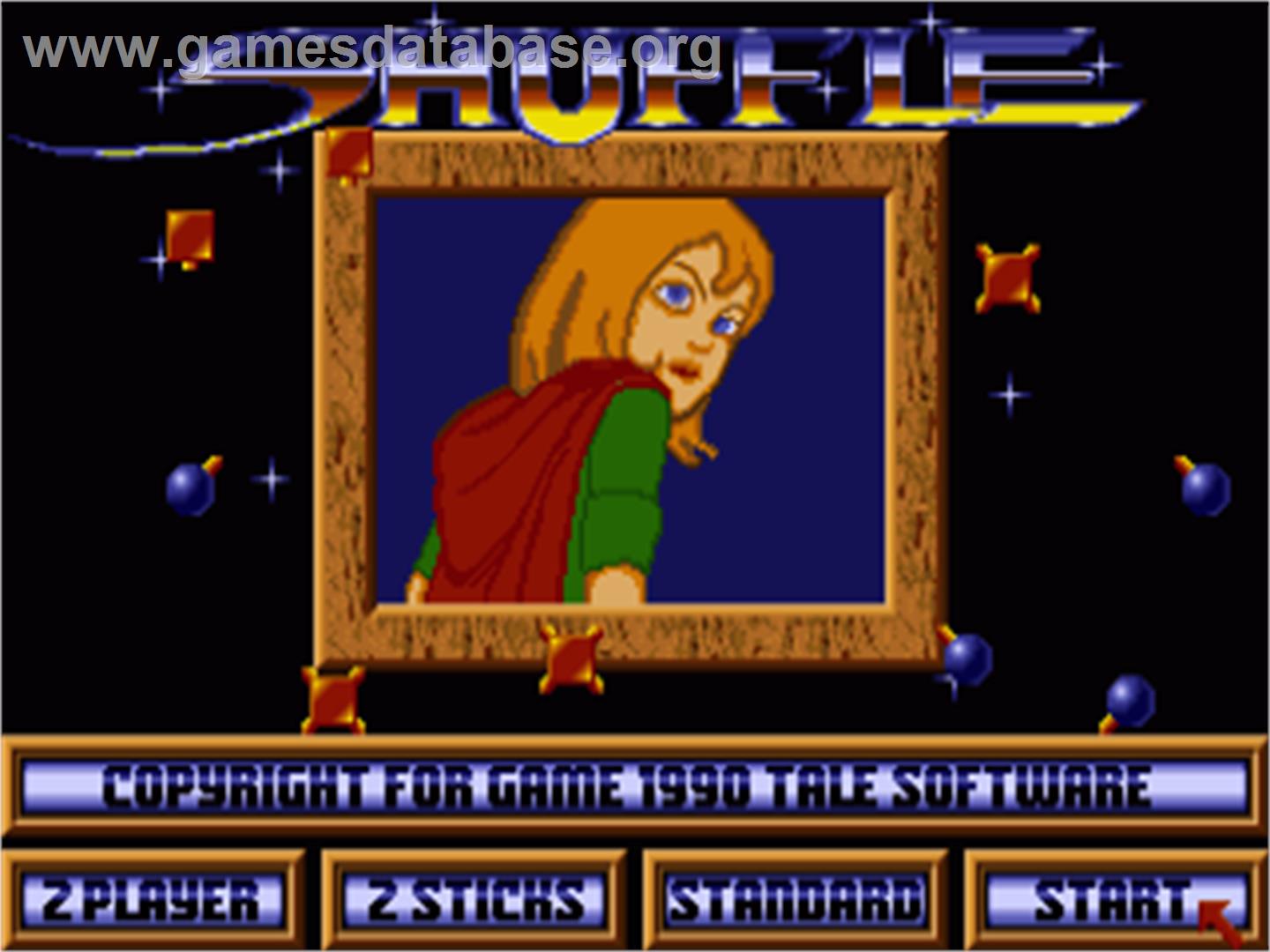 Shuffle - Commodore Amiga - Artwork - Title Screen