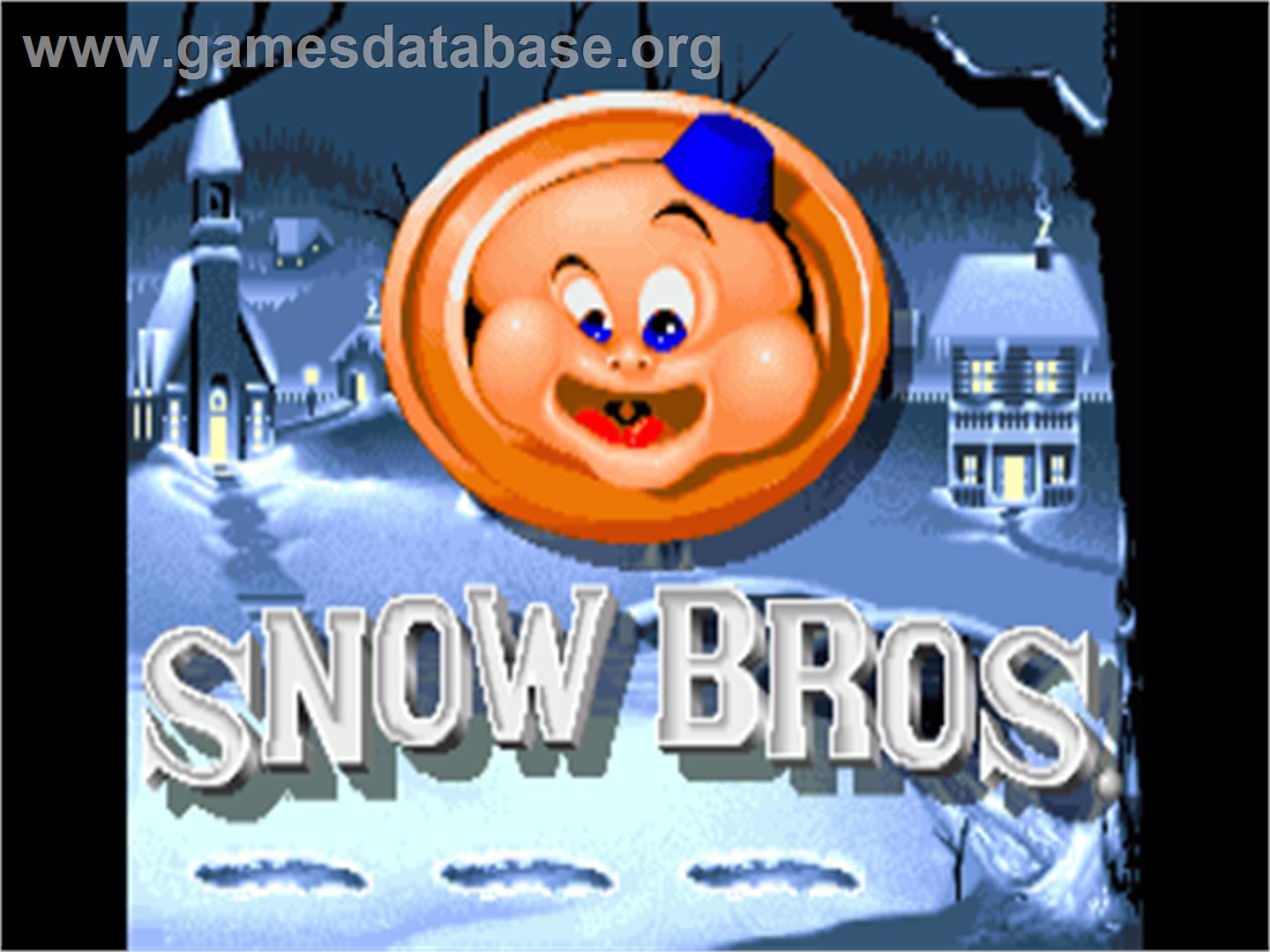 Snow Bros. - Commodore Amiga - Artwork - Title Screen