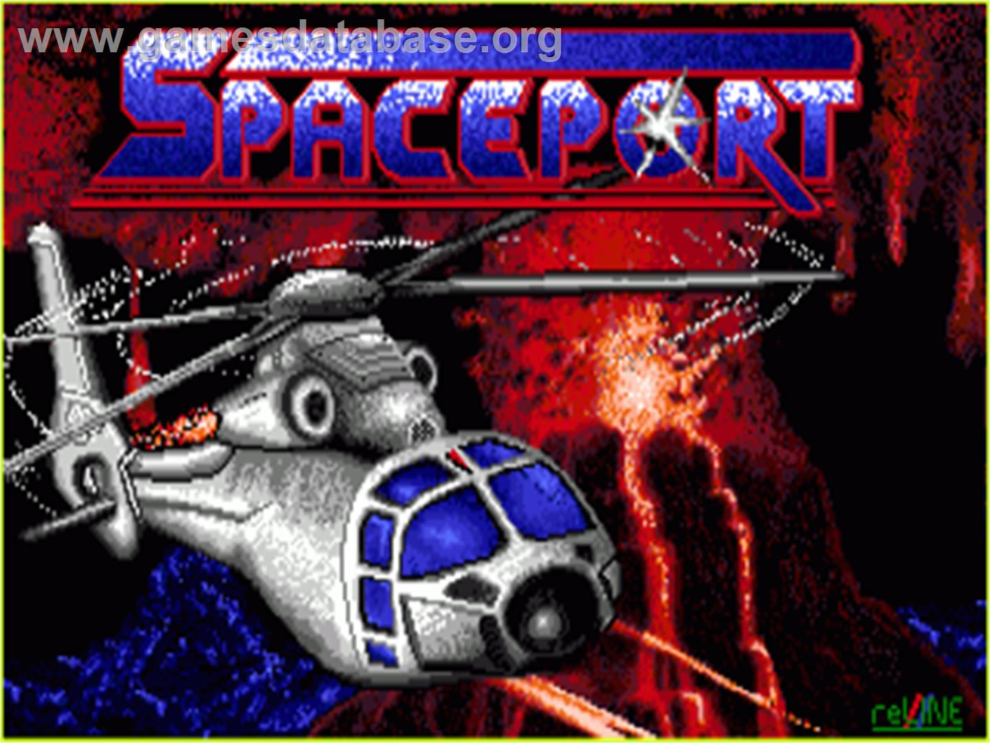 Spaceport - Commodore Amiga - Artwork - Title Screen