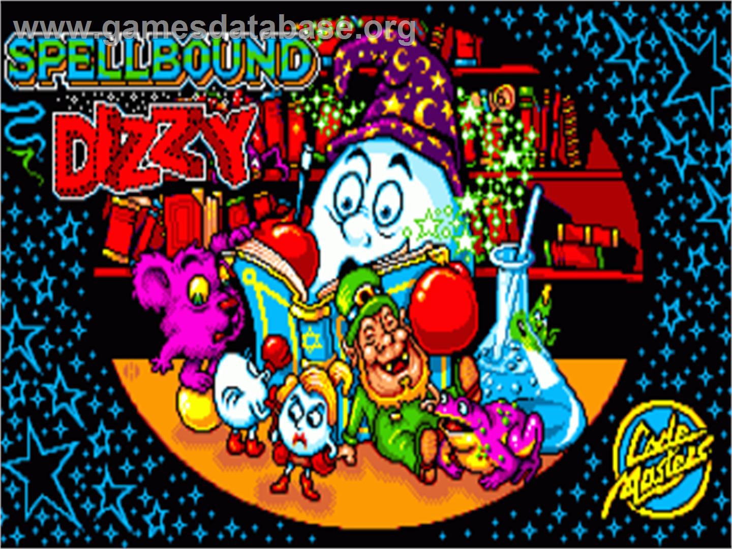 Spellbound Dizzy - Commodore Amiga - Artwork - Title Screen