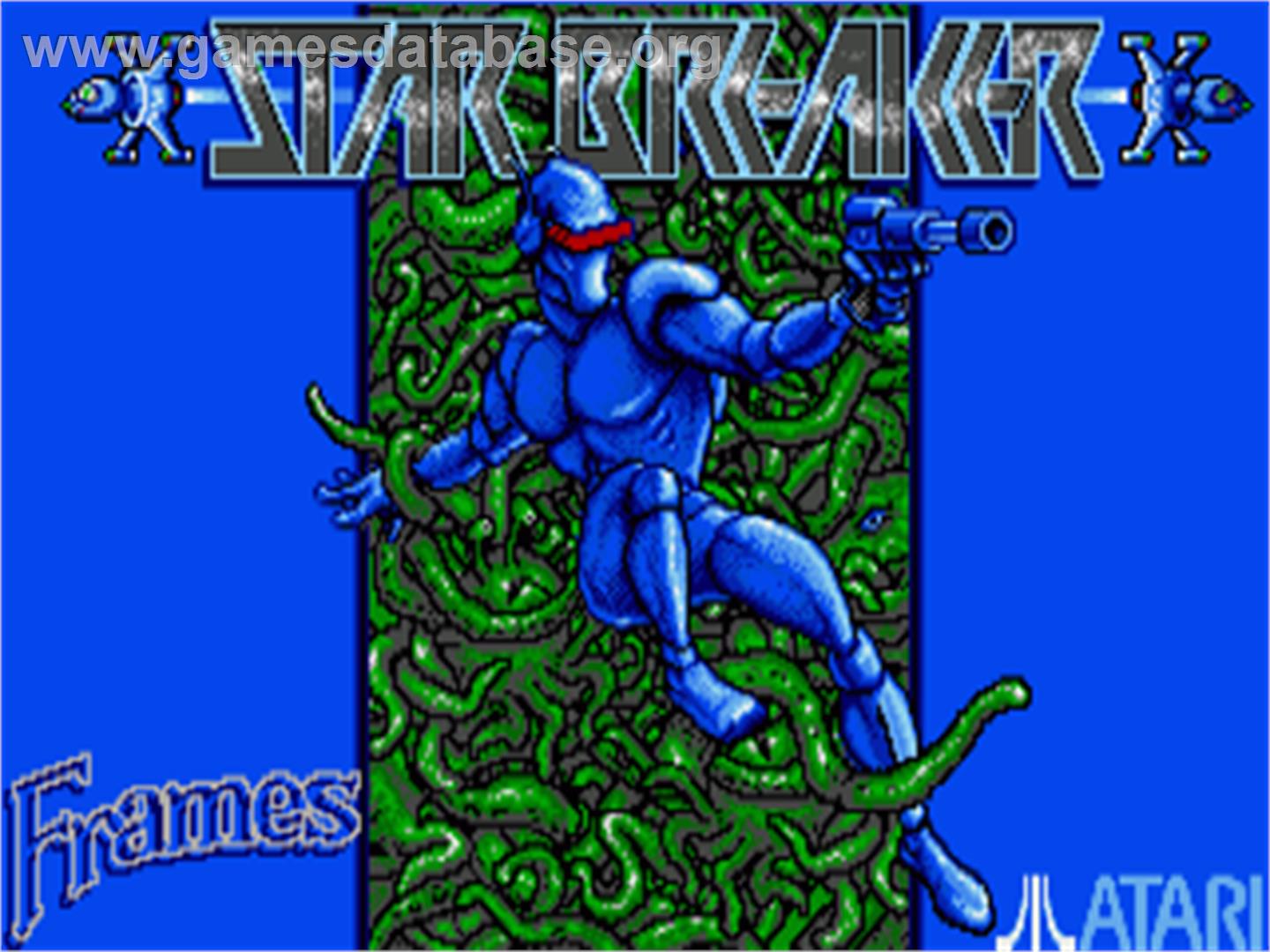 Star Breaker - Commodore Amiga - Artwork - Title Screen
