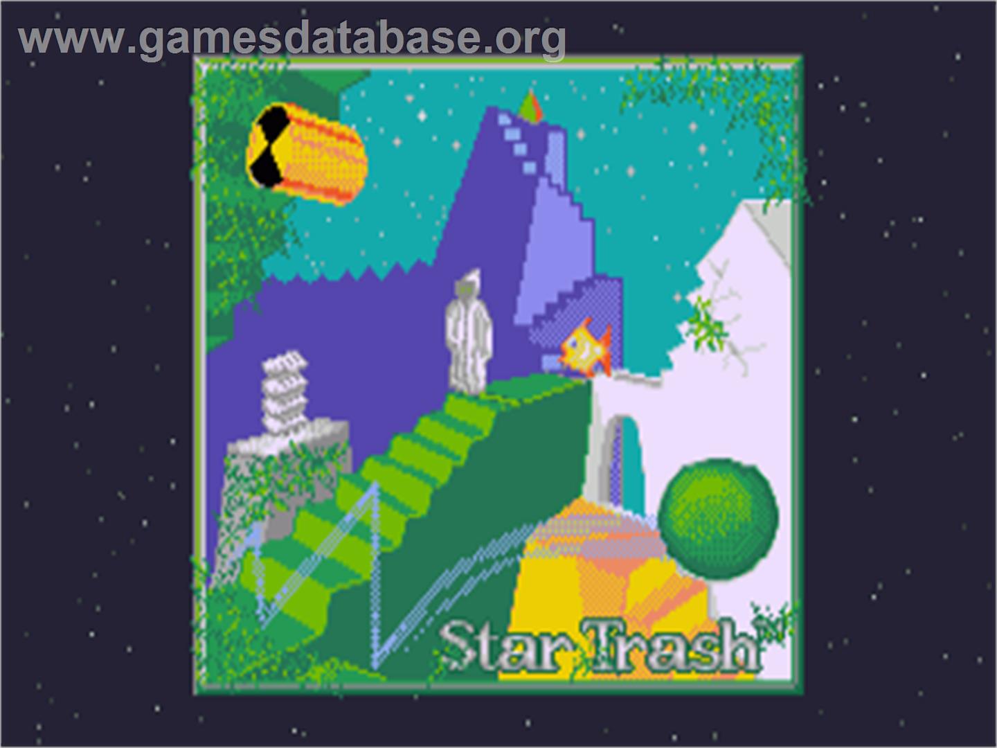 Star Trash - Commodore Amiga - Artwork - Title Screen