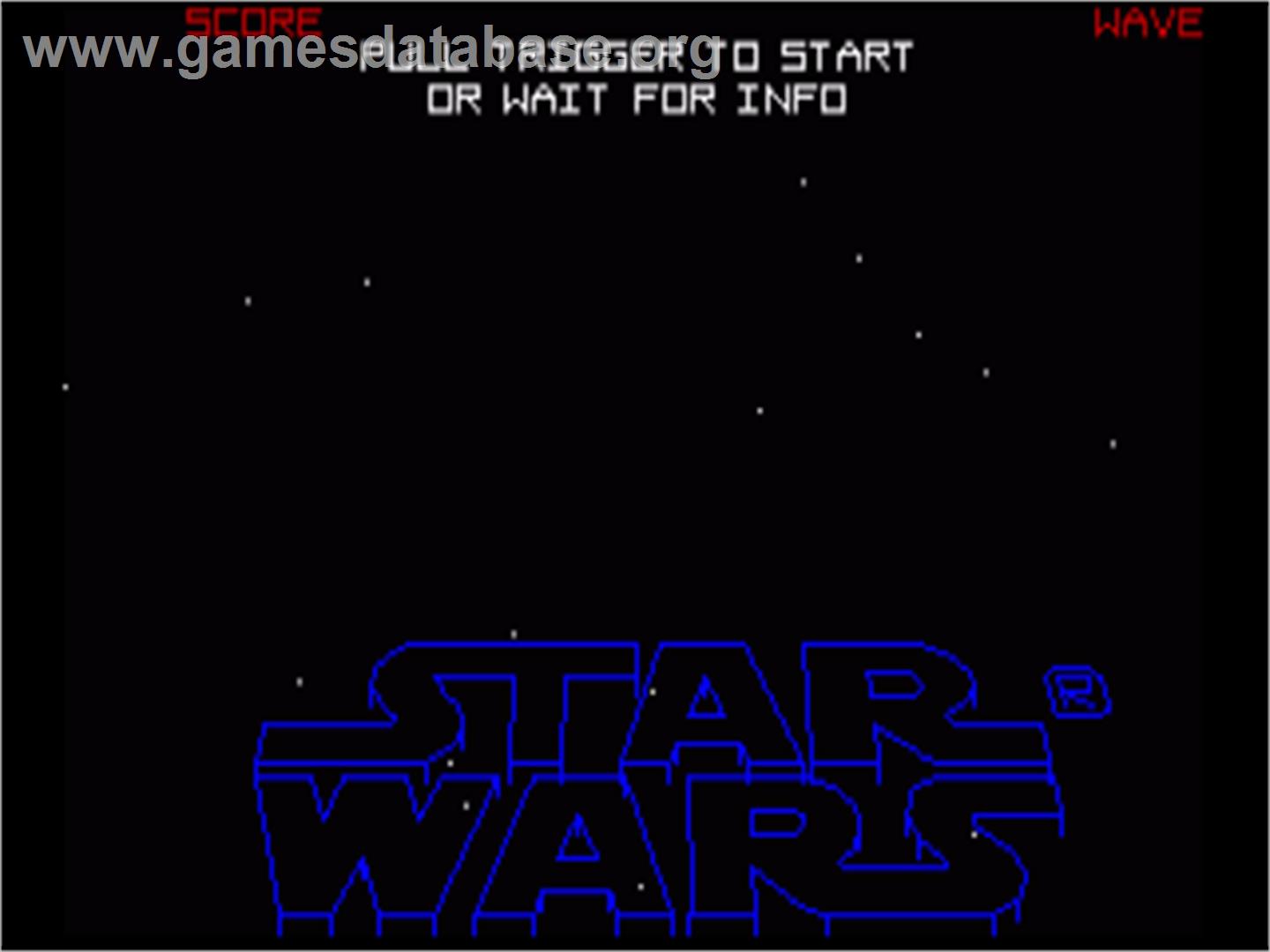 Star Wars - Commodore Amiga - Artwork - Title Screen