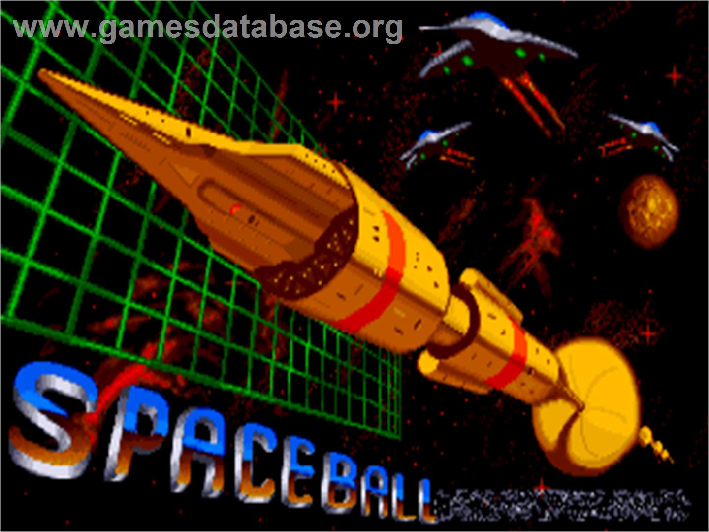 Starball - Commodore Amiga - Artwork - Title Screen