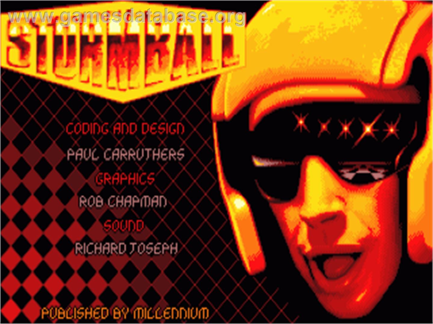 Stormball - Commodore Amiga - Artwork - Title Screen