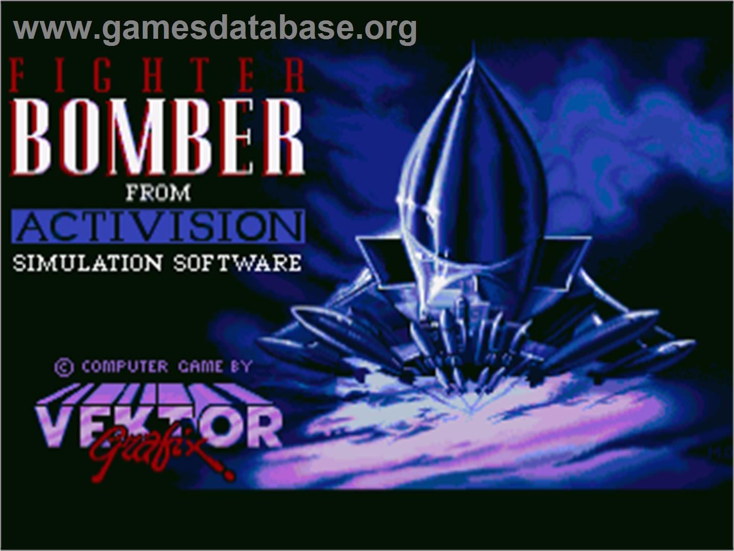 Strike Aces - Commodore Amiga - Artwork - Title Screen