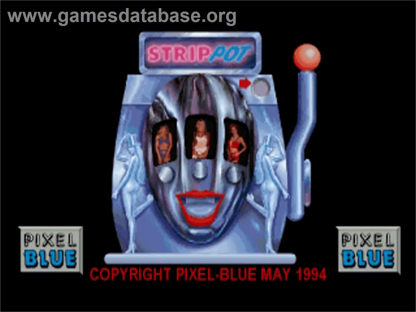 Strip Pot - Commodore Amiga - Artwork - Title Screen