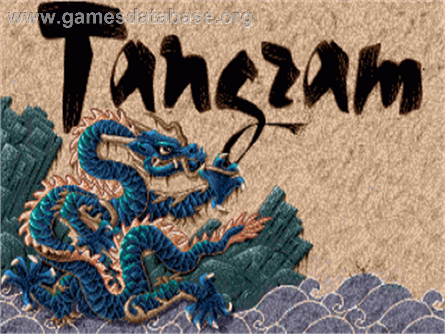 Tangram - Commodore Amiga - Artwork - Title Screen