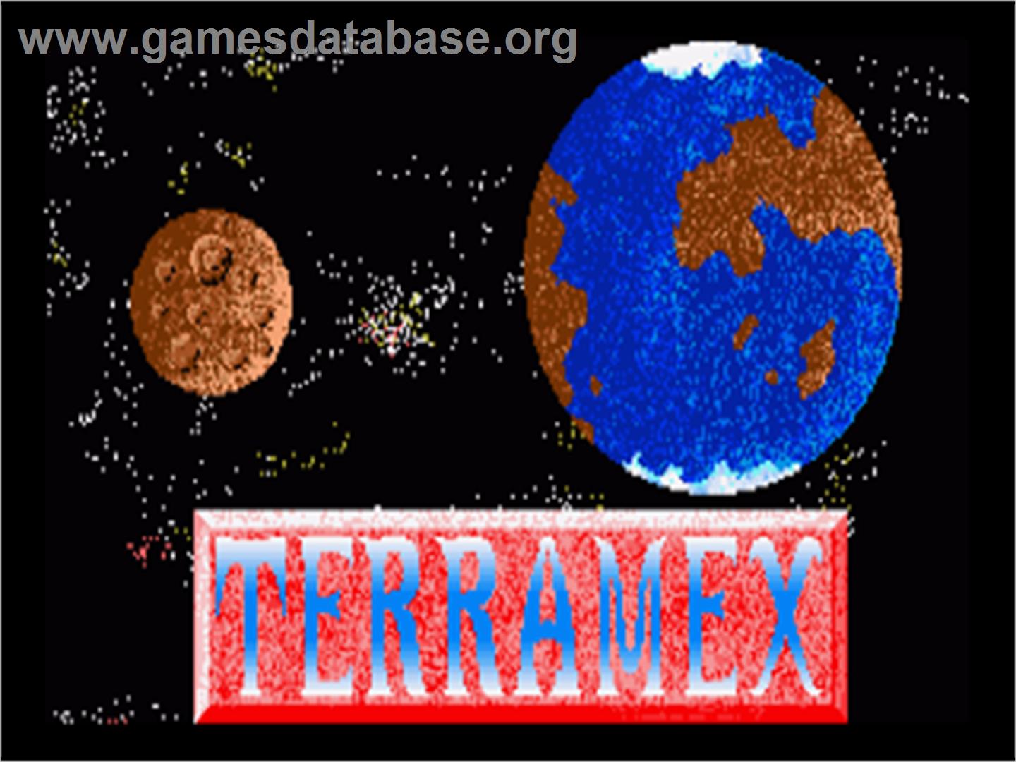 Terramex - Commodore Amiga - Artwork - Title Screen