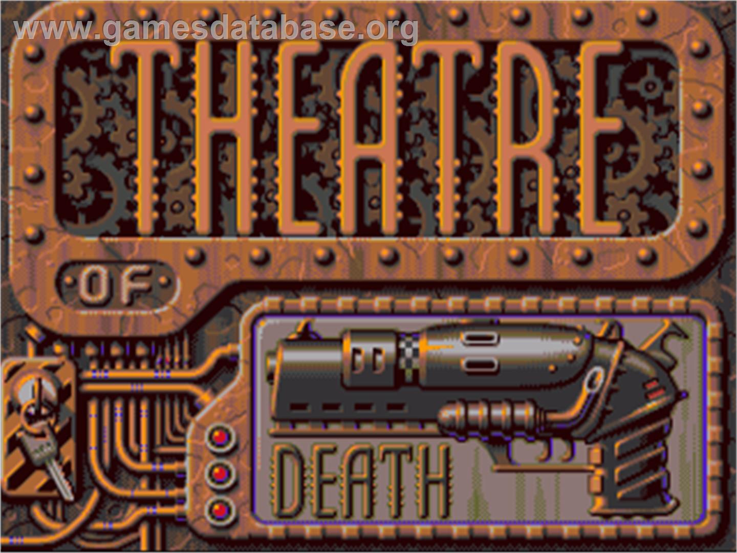 Theatre of Death - Commodore Amiga - Artwork - Title Screen